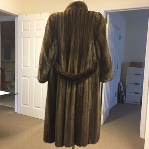 Beautiful Saga mink coat all female skins .
